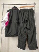 美品 MIZUNO THERMAL PLUS ミズノ サーマルプラス 裏地起毛 ウインドブレーカー上下 セットアップ L _画像2