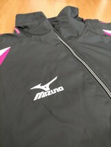 美品 MIZUNO THERMAL PLUS ミズノ サーマルプラス 裏地起毛 ウインドブレーカー上下 セットアップ L _画像3