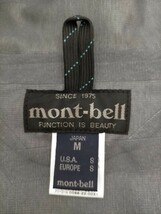 状態良好 mont bell Gore-Tex モンベル ゴアテックス アルパインサーマシェル ジャケット M 1102363 ★雪山登山アウトドアキャンプ_画像8