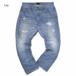 Lee リー × ナノユニバース別注★ 96052 ダメージ加工 テーパード ジョッパーズ デニム パンツ ジーンズ Sz.30　メンズ　I3B00923_C#R