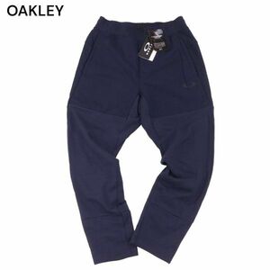 【新品 未使用】 OAKLEY オークリー 【Multi Hybrid Pants】 ストレッチ スウェット パンツ Sz.M　メンズ 紺 トレーニング　I4B00006_1#R