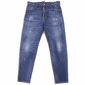 19SS★ DSQUARED2 ディースクエアード 【BASIC GARDEN 80'S JEAN】 ダメージ加工 ストレッチ デニム パンツ Sz.50 メンズ I4B00015_1#Rの画像2