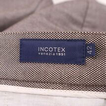 イタリア製★ INCOTEX インコテックス 通年 HIGH COMFORT ストレッチ ブーツカット フレア スラックス パンツ Sz.42　メンズ　I4B00107_1#R_画像7