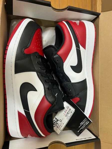 Nike Jordan 1 Low Bred Toe 27cm us9