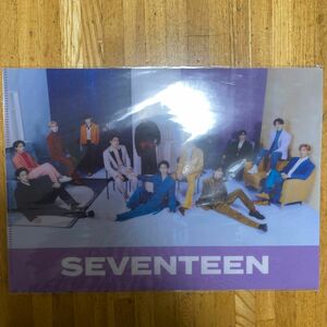 新品未使用　SEVENTEEN セブンティーン クリアファイル ローソン限定　1枚　