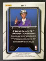 Paolo Banchero パオロ・バンケロ 2022-23 Panini NBA Prizm Silver Prizm マジック　人気シルバーパラレルルーキーカード　NBAカード_画像2