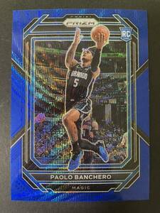 2022-23 Panini prizm paolo banchero blue wave RC アジア限定パラレルルーキーカード　NBAカード　大活躍！新人王！バンケロ