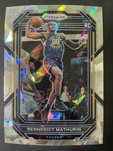 Bennedict Mathurin ベネディクト・マスリン 2022-23 Panini NBA Prizm cracked ice Prizm Rookie RC ペイサーズ