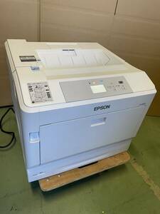 (EN)ゼ西#06 EPSON LP-S6160 L611C プリンター カラーレーザープリンター エプソン カラーレーザー 約45kg 動作品 499.5×538×422(mm)