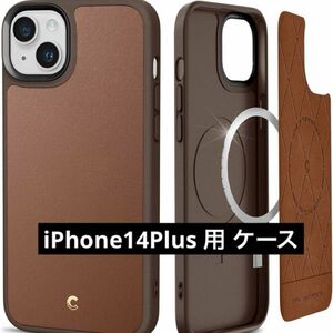 iPhone14Plus 用 ケース MagSafe対応 レザー 携帯カバー 