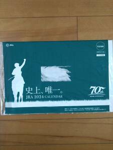 ☆JRA 日本中央競馬会　2024年カレンダー　未開封品☆