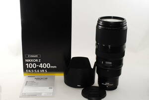 ★Nikon Nikkor Z 100-400mm f/4.5-5.6 VR S ★奇跡のほぼ新品★★