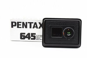 【極上美品】ペンタックス Pentax 645 シリーズ 中判カメラ用 120ロールフィルムバック 動作確認済み！2044166