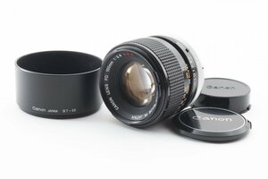 【美品】キャノン Canon FD 100mm f/2.8 S.S.C SSC 大口径 高級 単焦点レンズ FDマウント 試写・動作確認済み！2058286