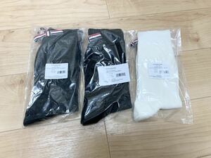 THOM BROWNE. 靴下 ソックス 3点 セット 未使用