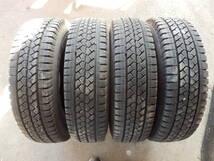 BRIDGESTONE ブリジストン　BLIZZAK VL1 165R13 6PR 21年製　バリ溝　４本セット　中古_画像1