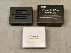 【美品】Orange Pi 5 Plus 4GB 専用ケースファン付き【Rockchip RK3588】