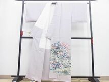 平和屋野田店■豪華色留袖　御所解風景花文　逸品　n-yc4851_画像2