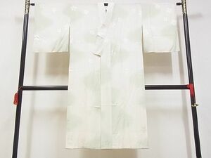 平和屋-こころ店■長襦袢　無双仕立て　桜ろまん　暈し染め　正絹　逸品　A-ta7655