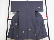 平和屋-こころ店■訪問着　刺繍　草花文　蛍暈し　金糸　着丈149cm　裄丈61cm　正絹　逸品　B-ag5784_画像1