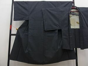 平和屋野田店■男性　本場大島紬　アンサンブル　100亀甲　総詰　逸品　未使用　n-fw2327