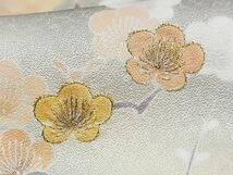 平和屋-こころ店■京友禅の人間国宝　上野為二　訪問着　駒刺繍　風景草花文　暈し染め　着丈163cm　裄丈64cm　正絹　逸品　B-oa8151_画像5