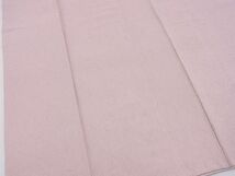平和屋川間店■上質な色無地　氷割れ紋意匠　薄桜色　逸品　n-je2461_画像4