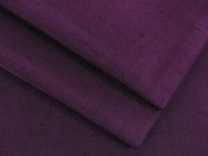 平和屋川間店■上質な紬　色無地　似せ紫　着丈162cm　裄丈67cm　正絹　逸品　A-ex4753