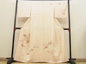 平和屋川間店■訪問着　刺繍　流水鴛鴦花文　金彩　逸品　n-wb0959