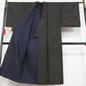 平和屋川間店■男性 紬 霞文 正絹 逸品 A-dp3603の画像3