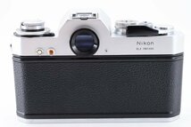 ★超美品　動作確認済★ NIKON ニコン フィルムカメラ EL2　シルバー モルト新品交換済 防湿庫管理　#B200_画像6