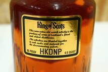 KG12273　King　of　Scots　Extra　Old　Scotch　Whisky　86PROOF　4/5　QUART　古酒　ウイスキー　未開栓　保管品_画像6