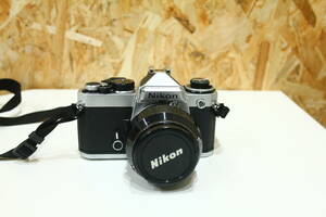 TH01012　Nikon　FE　フィルムカメラ　一眼レフカメラ　動作未確認　現状品
