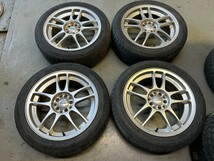 タイヤはおまけ TEAM 5ZiGEN 17インチ 7.0J +48 PCD100 5穴 PURE RACING SPIRIT アルミホイール 4本セット 5ZiGEN インターナショナル 群馬_画像1