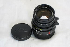 希少？ SUMMICRON -M 1:2/50 LEITZ Lens made in germany ブラックペンライト