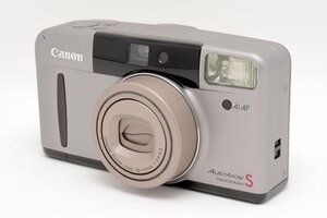 【良品】Canon Autoboy S PANORAMA オートボーイ スーパー 38-115mm F3.6-8.5 グレージュチタン キヤノン コンパクトフィルムカメラ #3987
