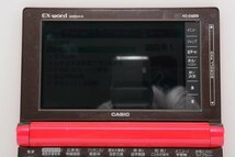 【やや難あり品】CASIO 電子辞書 EX-word XD-D6000 DATAPLUS 6 レッド カシオ エクスワード #3924_画像5