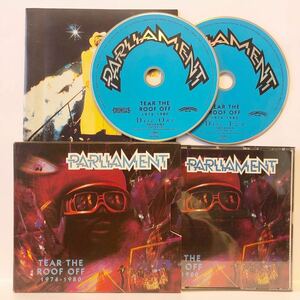 Parliament 93年輸入盤2CD Tear The Roof Off・1974-1980 パーラメント、P-Funk、ジョージ・クリントン