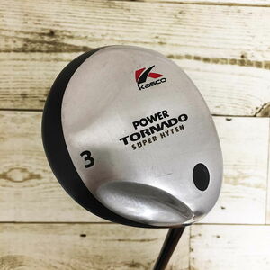 ( used ) Kasco POWER TORNADO Fairway Wood 3W S Flex 42.75 -inch original carbon right profit . for D rank 