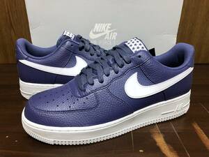 18年製 NIKE AIR FORCE 1 LO STAR ナイキ エアフォース AF1 星 刺繍【AA4083-401】パープル レザー 紫 US10