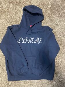 supreme Script Hooded Sweatshirt