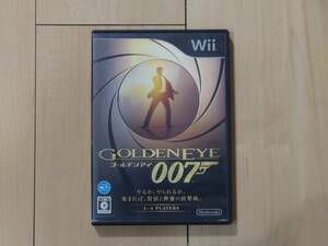 【即決】【取扱説明書 欠品】Wii用ソフト　ゴールデンアイ 007　動作確認済　GOLDEN EYE