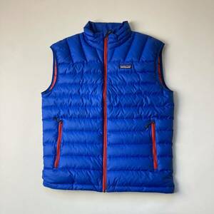 パタゴニア ダウンベスト インナーダウン ダウンセーター ブルー 青 S patagonia アウトドア