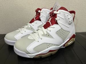 2016年製 未使用 NIKE AIR JORDAN 6 ALTERNATE91 27.0ｃｍ エアジョーダン オルタネイト ホワイト/ジムレッド/ピュアプラチナ 384664-113