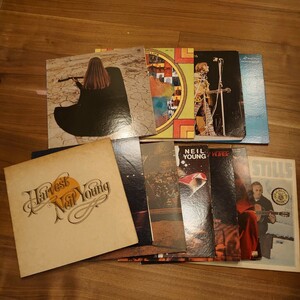 【11枚】ロックのレコード・セット　洋楽、まとめて【neil young,stephen stills,Shawn Phillips,live rust,harvest】