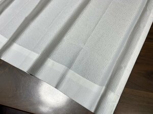 ☆レースカーテン:100×108cm:2枚 WH/無地系 ミラーレース/遮熱/UVカット☆s990【送料無料】