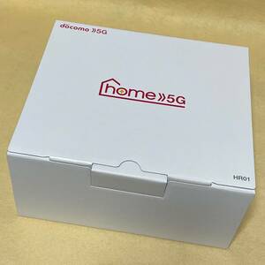 【新品/未使用】dcomo home 5G［HR01］ホームルーター★一括購入★　01112