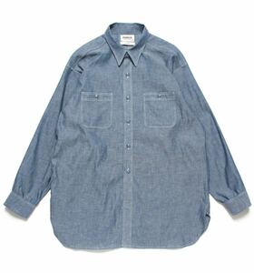 BOWWOW USN CHAMBRAY SHIRTS Mサイズ C30 - 4th ANNIVERSARY ITEM 新品未使用 シャンブレシャツ