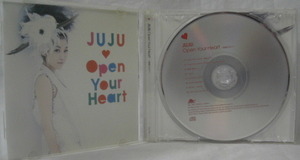 CD・LP/JAZZ　JU JU 「Open YOUr Heart」/CD1枚/全8曲収録中古品R060130