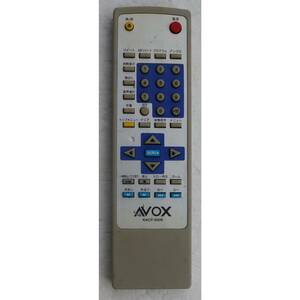 アボックス AVOX DVDプレーヤー リモコン RACP-500R *